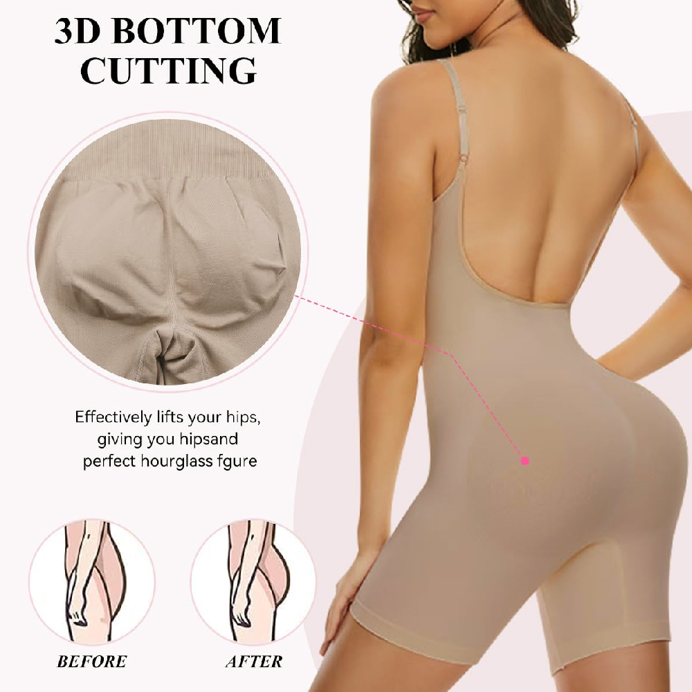 Invisible Seamless Bodysuit Sh - Shapewear Bodysuit Firm 评论和价格